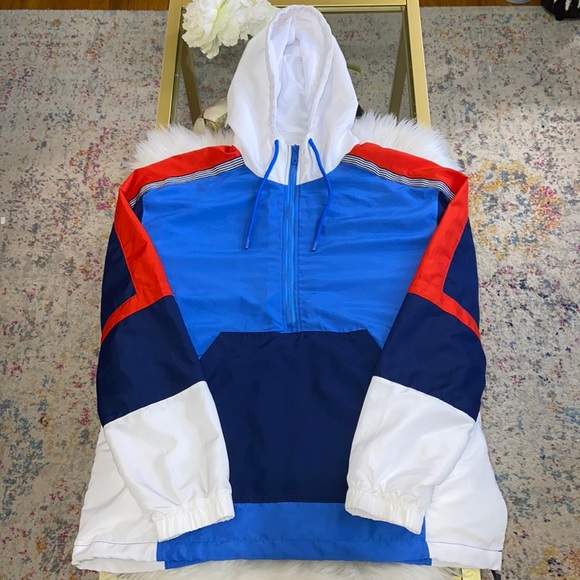Urban Outfitters Other - Urban Outfitter's Unisex 90's Colorblock Anorak Size Medium